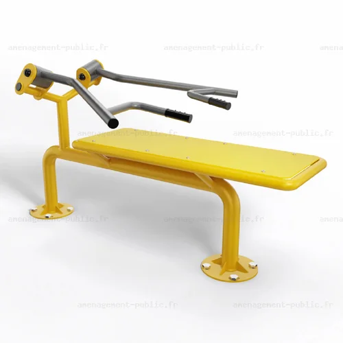 Banc de musculation pour aménagements extérieurs